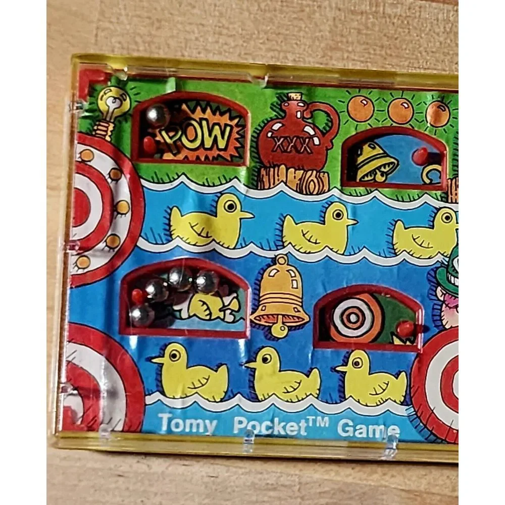 Vintage‎ Cracker Jack Prizes And 1976 Tomy Game Lot